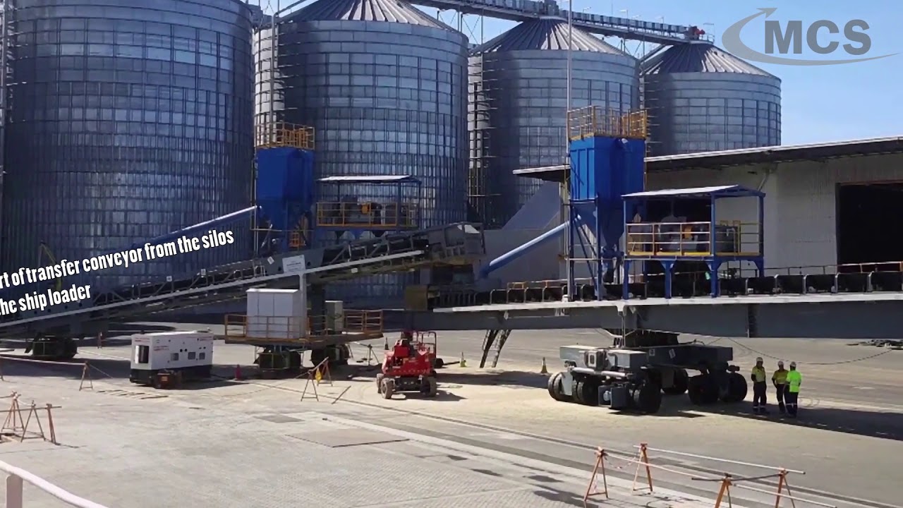 Shiploading Mobile Conveyors - Quattro Port