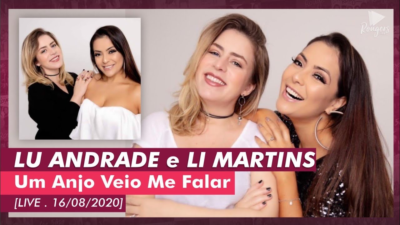 Li Martins e Lu Andrade . Um Anjo Veio Me Falar . Rouge (Live 16/08/2020)