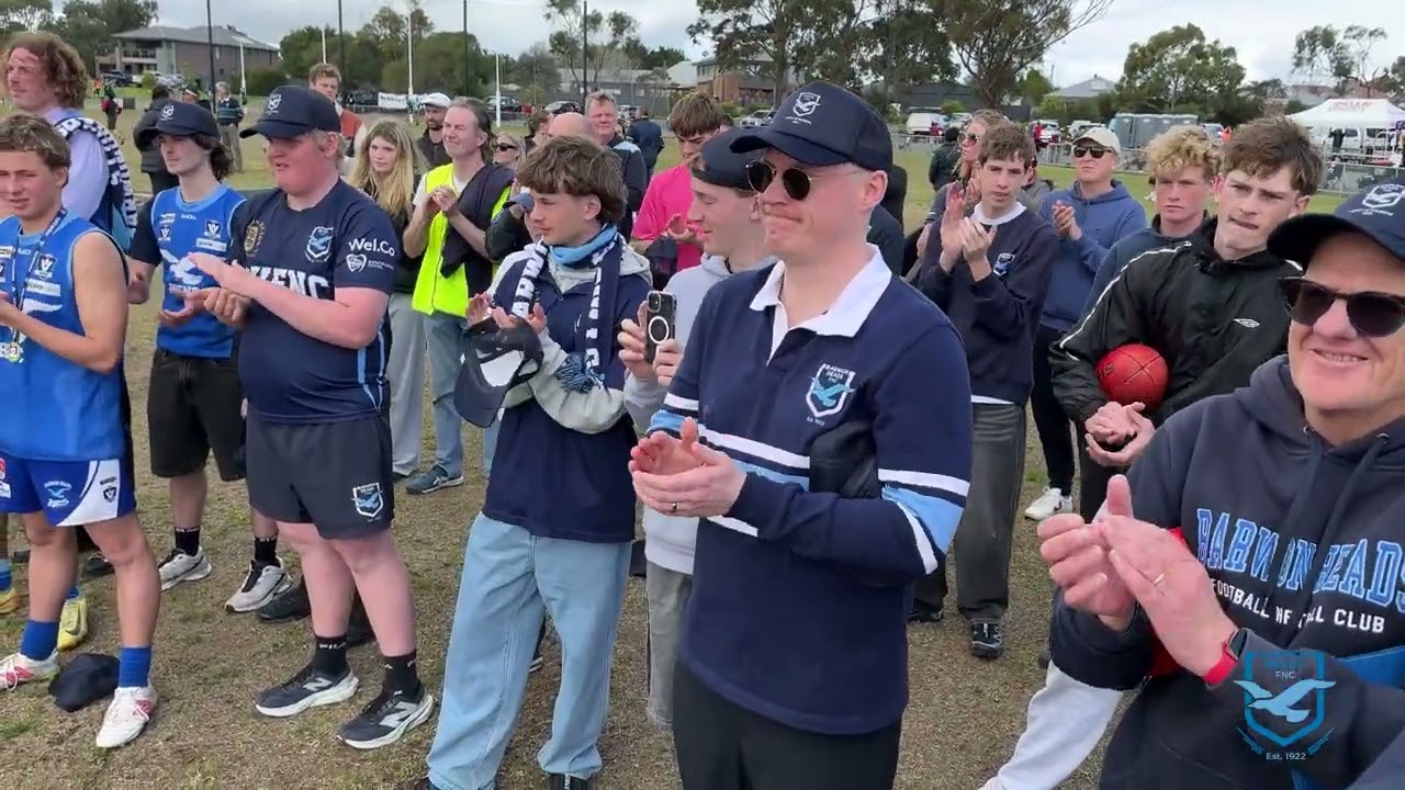 2025 Barwon Heads Under 18 Premiership: After the Game