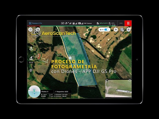 Fotogrametría Drones (Vuelo y con la APP DJI GS - YouTube