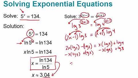 140 3 4 Exponential and Logarithmic Equations