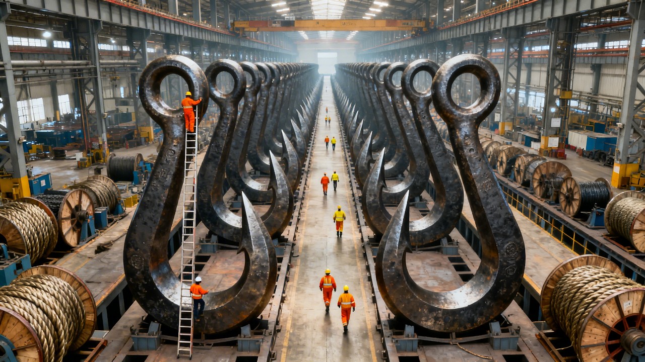 10 МИЛЛИАРДОВ В ГОД: Внутри завода, где стальная проволока становится идеальным крючком