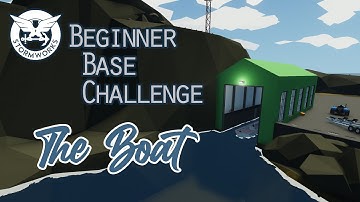 Stormworks Beginner Base Challenge E2 (The Boat)