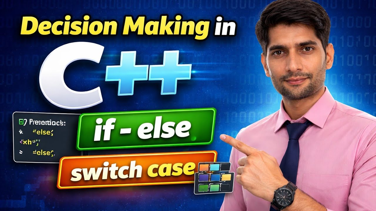 Decision Making Statement in C++ | if, if-else, switch Explained with ...