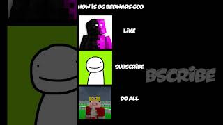 How Is OG Bedwars God #shorts #minecraft #mortisaspect #gaming #technoblade