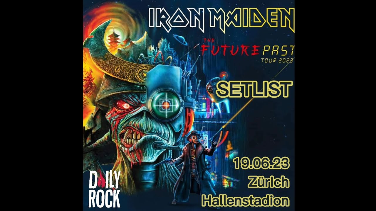 future past tour setlist maiden