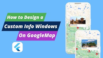 Custom InfoWindow Google Map Flutter || Flutter Google Maps