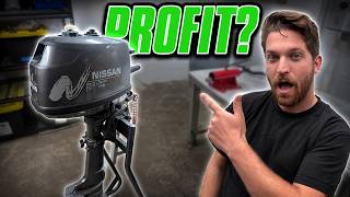 Can I Make Money Flipping This Broken Outboard?