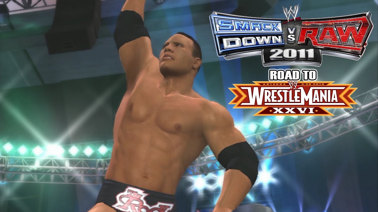 Wwe Smackdown Vs Raw 11 Road To Wrestlemania Vs Undertaker 09 The Rock Na Wrestlemania Youtube