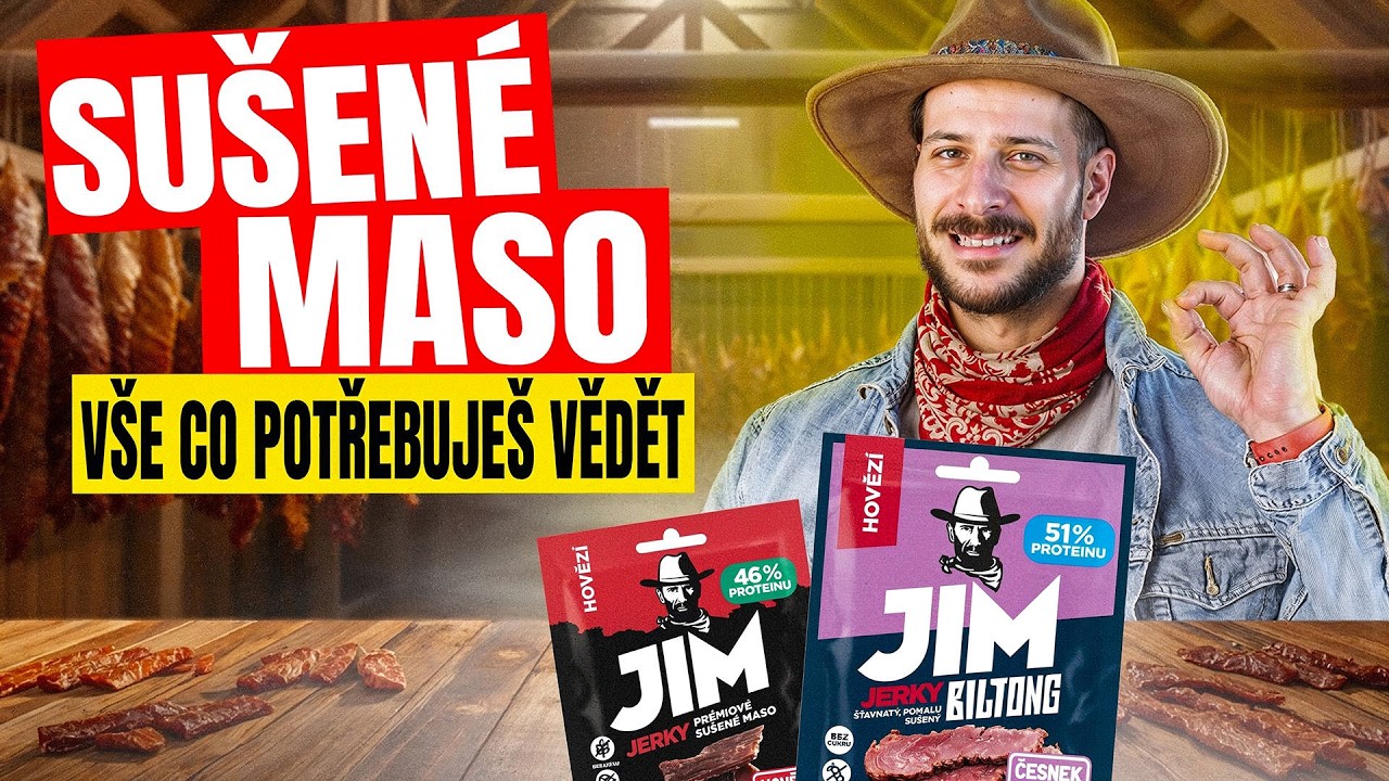 Ochutnal jsem kovbojské sušené maso! jedno mě rozsekalo 🤠