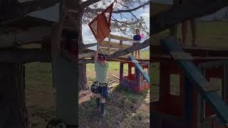 You don’t got this… LOL Kids are building a cubby houses