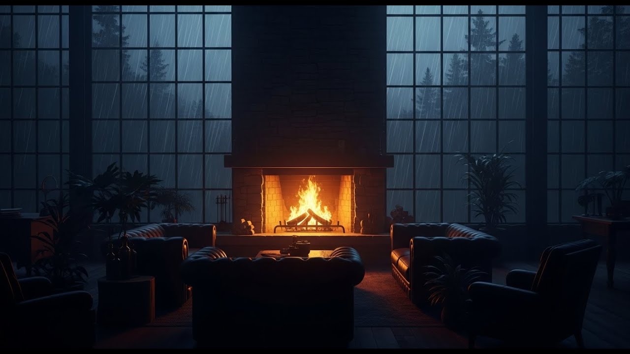 Soothing Forest Rain Sounds with Emotional Piano Music for Deep Relaxation