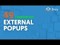 External Popups | Brizy Cloud 2022, Starter Kit 49