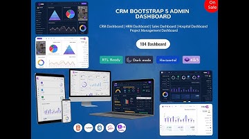 Premium Admin Template with Bootstrap 5 Admin Dashboard – CRMi