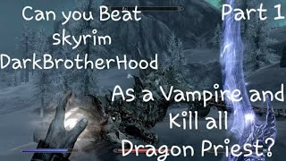 Can You Beat Skyrim Darkbrotherhood And Kill All Dragons Priest. Part 1