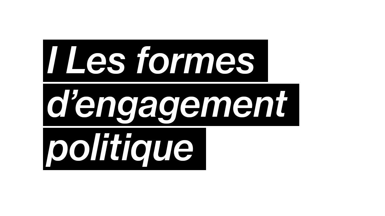Comment expliquer l’engagement politique dans les sociétés
