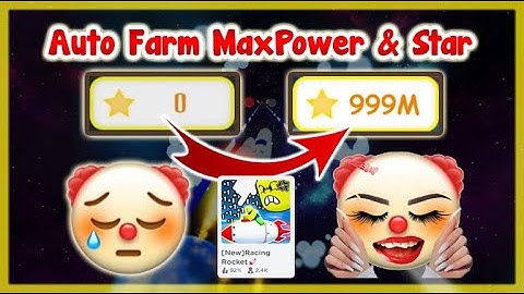 🚀[New] RACING ROCKET SCRIPT • Auto Farm Star • Auto Farm Max Power [ROBLOX]