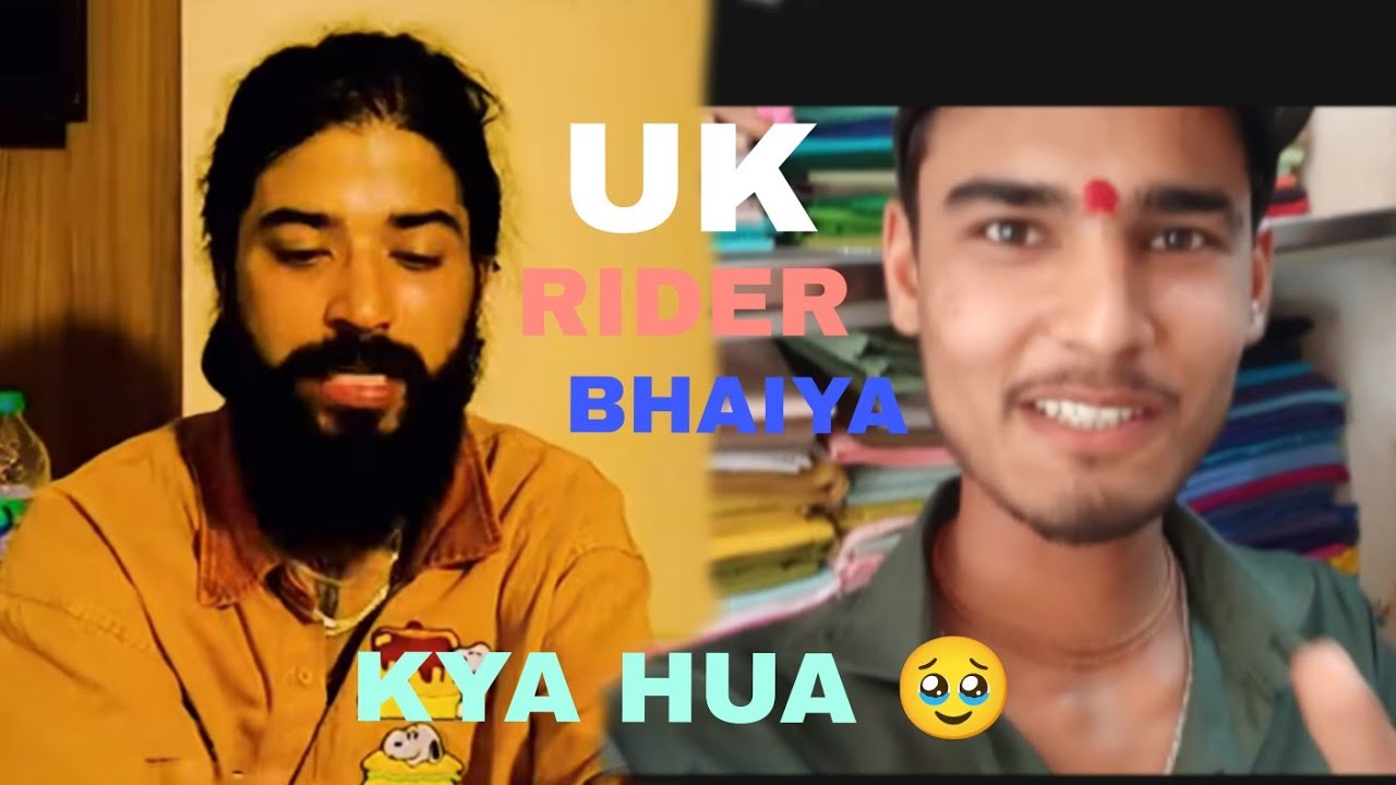  UK rider bhaiya ka Sath bahut galat hua 🥹😭 
