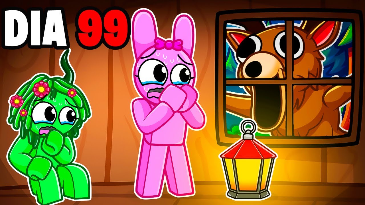 Vinéria e Pinki chegaram até o final das 99 Noites | Roblox