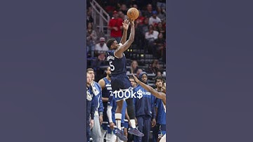 Anthony Edward’s keeps on getting fined 😳