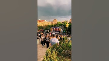 Jazz music festival at the Cascade complex in Yerevan 🇦🇲 April 30, 2023