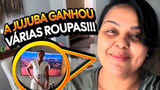 GANHAMOS ROUPAS DIRETO DO BRASIL... A REAÇÃO DELA FOI INCRÍVEL!