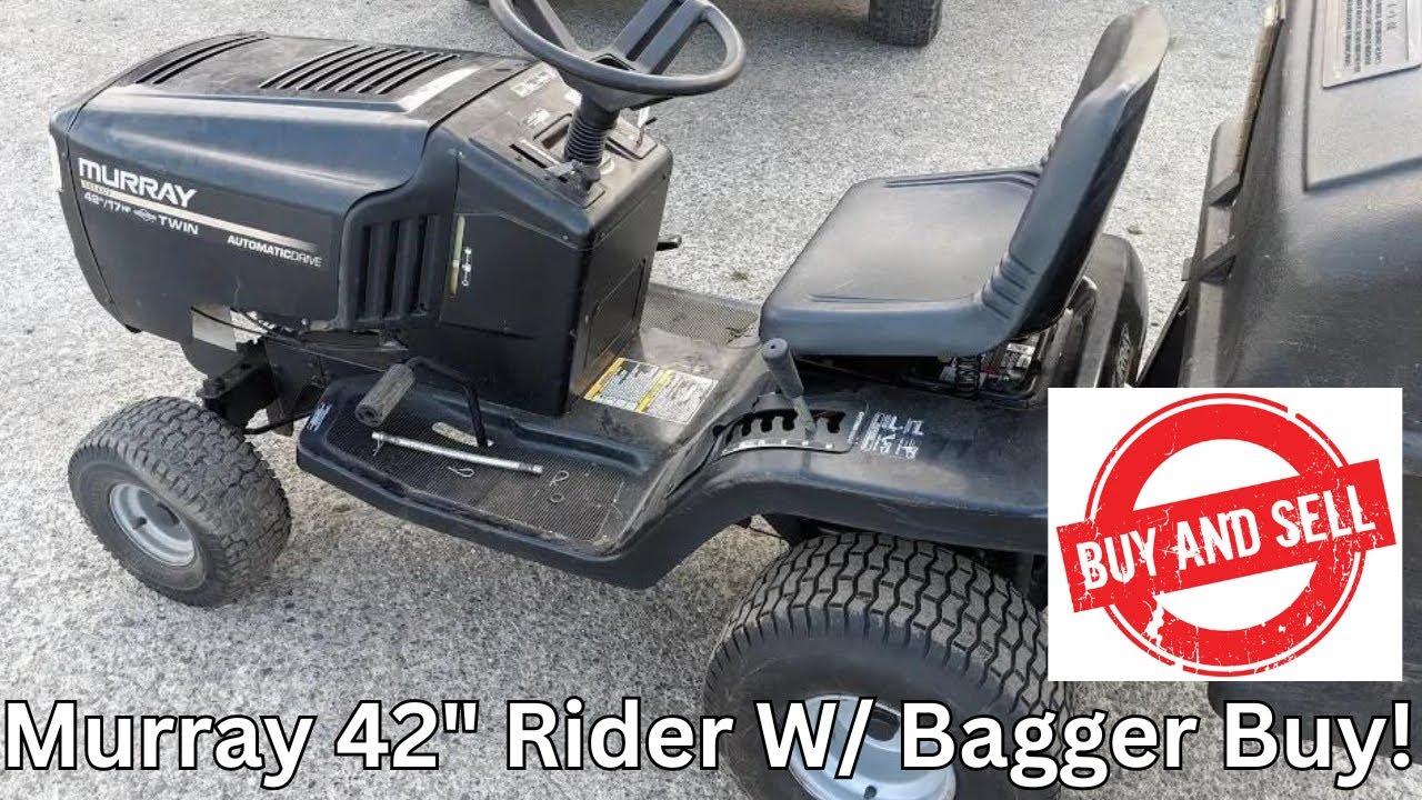 Buy & Sell Murray 42" Rider Mower! YouTube