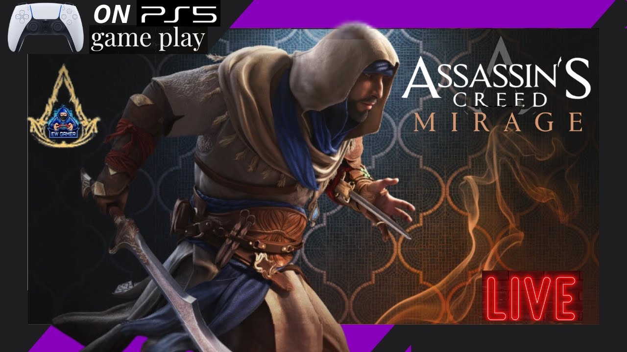 Assassin's Creed Mirage - PARTE 09 Missões principais e paralelas / GAMEPLAY ON PS5y