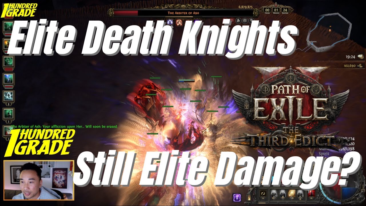 Poe2 0.3 Elite Death Knights Showcase, сильнейшие бойцы прошлого сезона и мучительно медлительные...