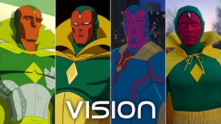 Evolution of Vision in movies and cartoons (60fps)