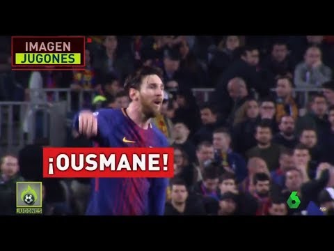 Leo Messi Help Ousmane Dembele To Move VS CHELSEA