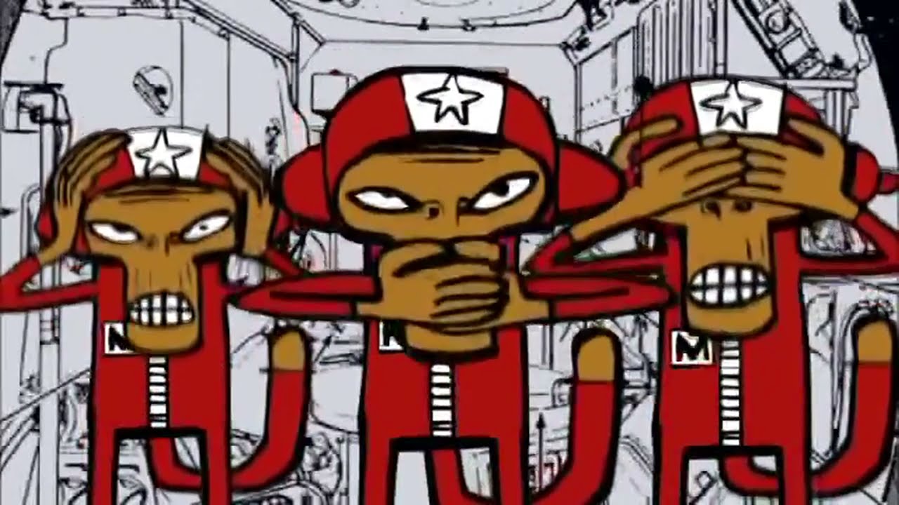 Gorillaz Vs. Spacemonkeyz - Lil´ Dub Chefin´ (Official Music Video