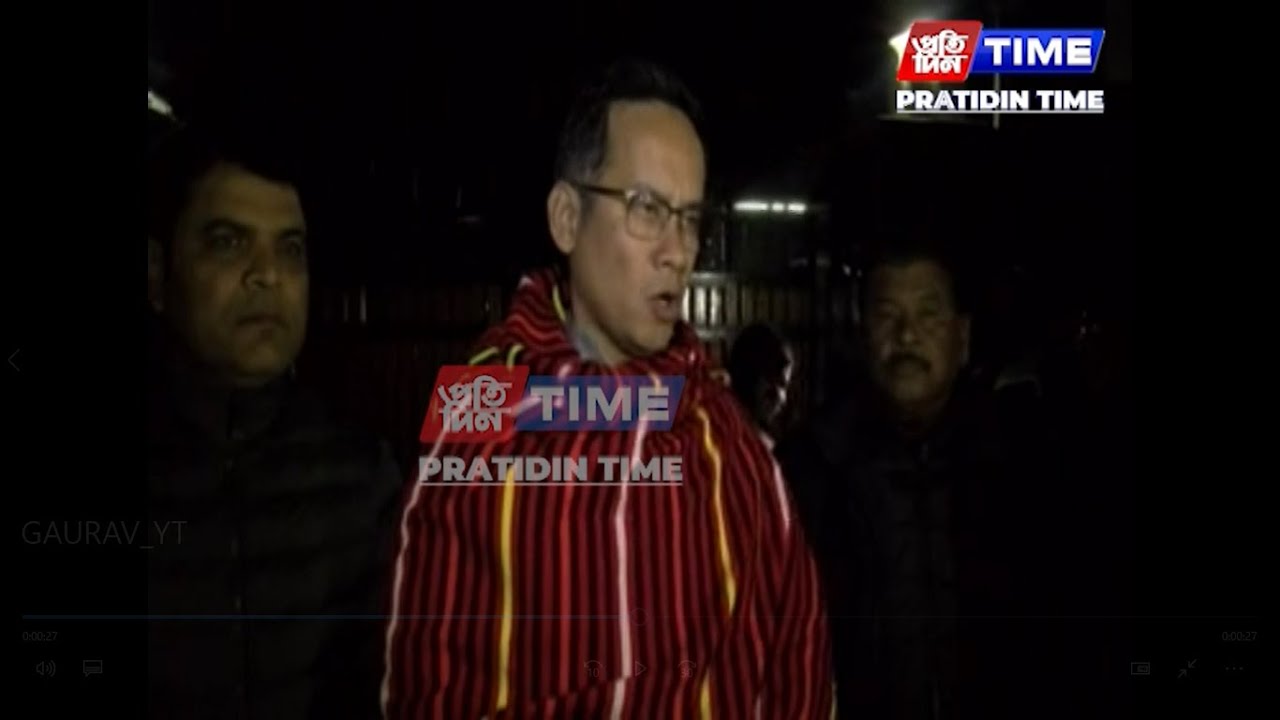 অহা ২১ তাৰিখৰ পৰা আমি এটা ৫দিনীয়া কাৰ্যসূচী হাতত লৈছোঃ গৌৰৱ গগৈ