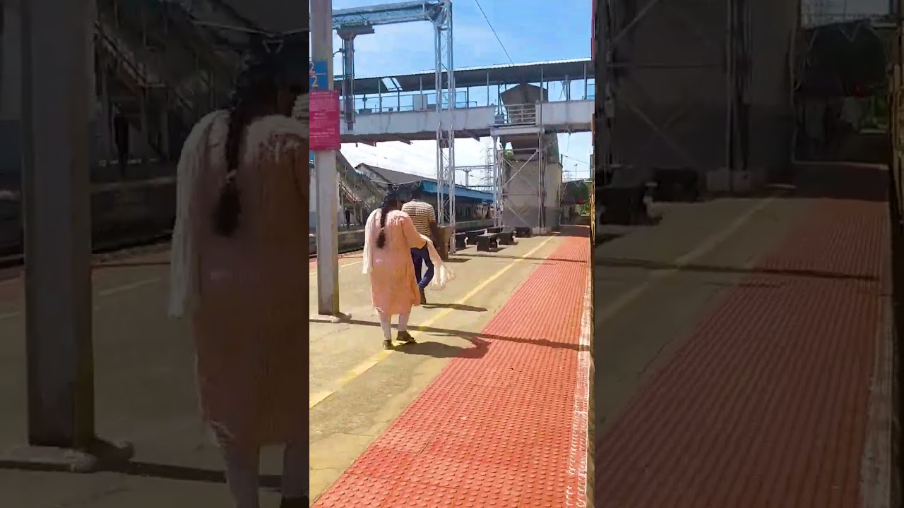 Basin Bridge Railway Station From Pinakini Express 