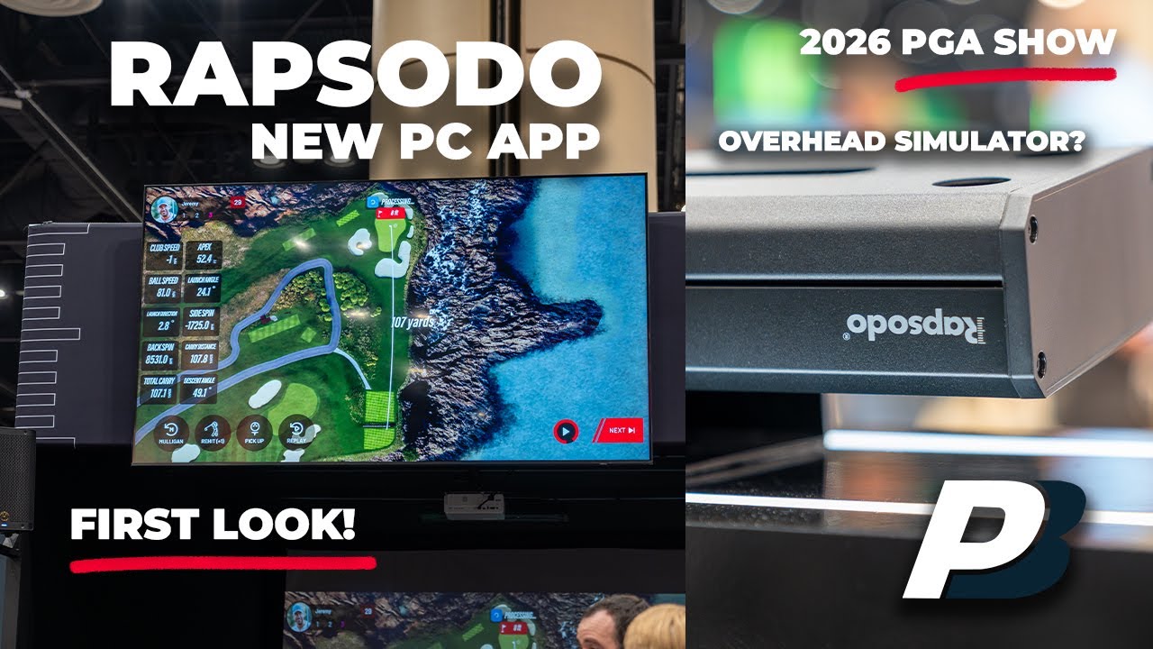 Rapsodo Shows Off New PC App, Teases CLMPRO Ceiling Launch Monitor at PGA Show