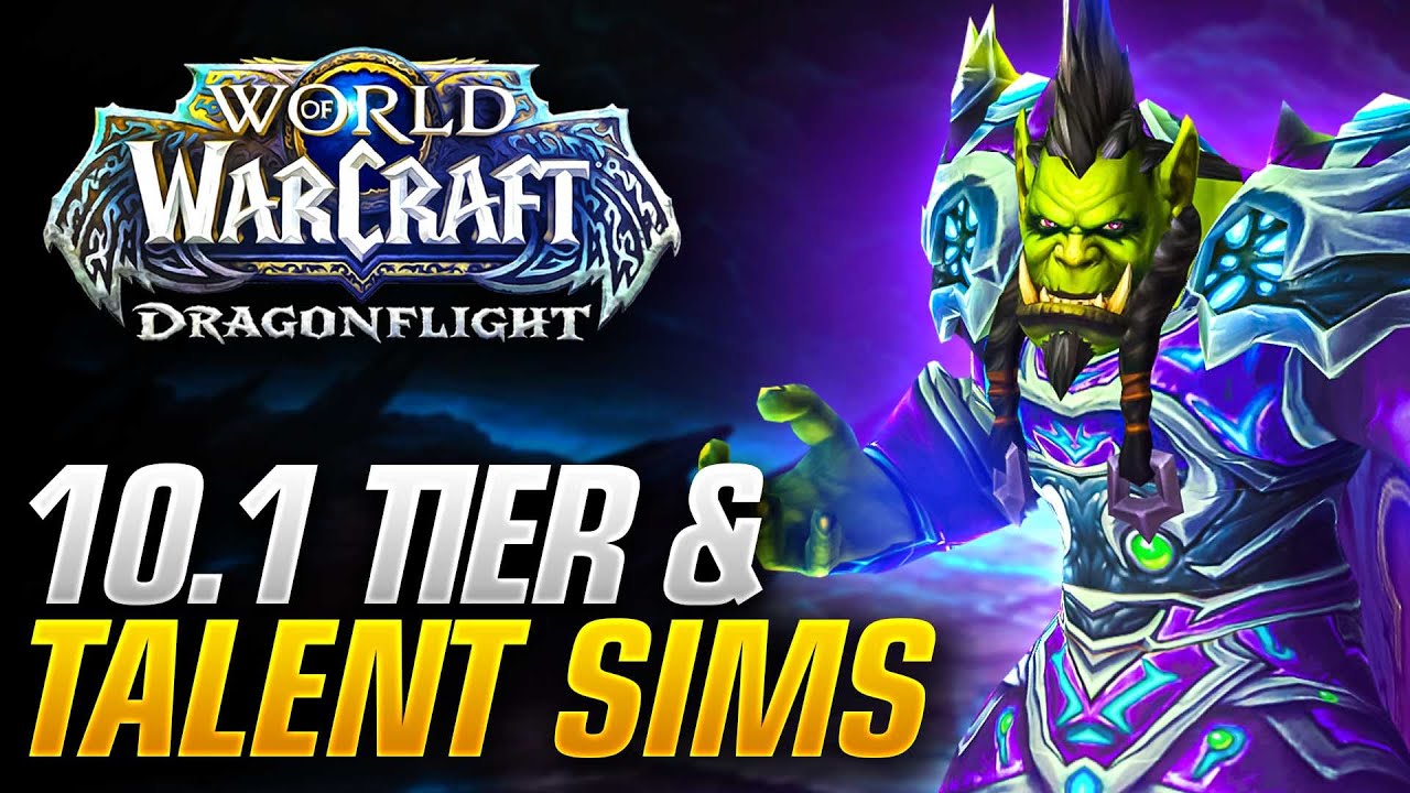 10.1 Warlock Tier Set Sims and New Best Talent Builds!