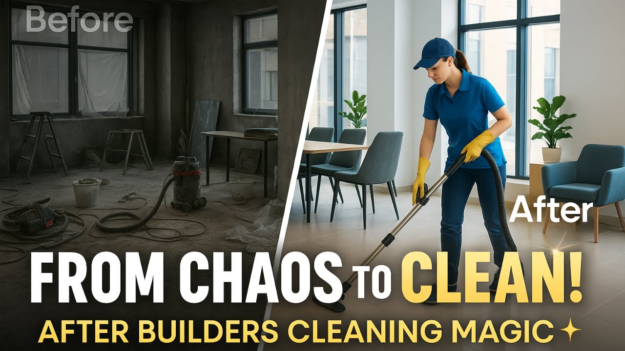 The Ultimate After Builders Cleaning Transformation!