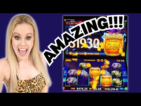 My Biggest JACKPOT On Thunder Drums!