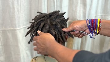 Instantly Loc hair using the Dreadlock Machine #dreadlockmachine #locs #locextensions #dreads