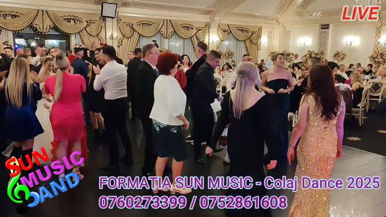 💥FORMAȚIA SUN MUSIC - BRAILA💥- Colaj dance🔥(cover) 2025 🔥
