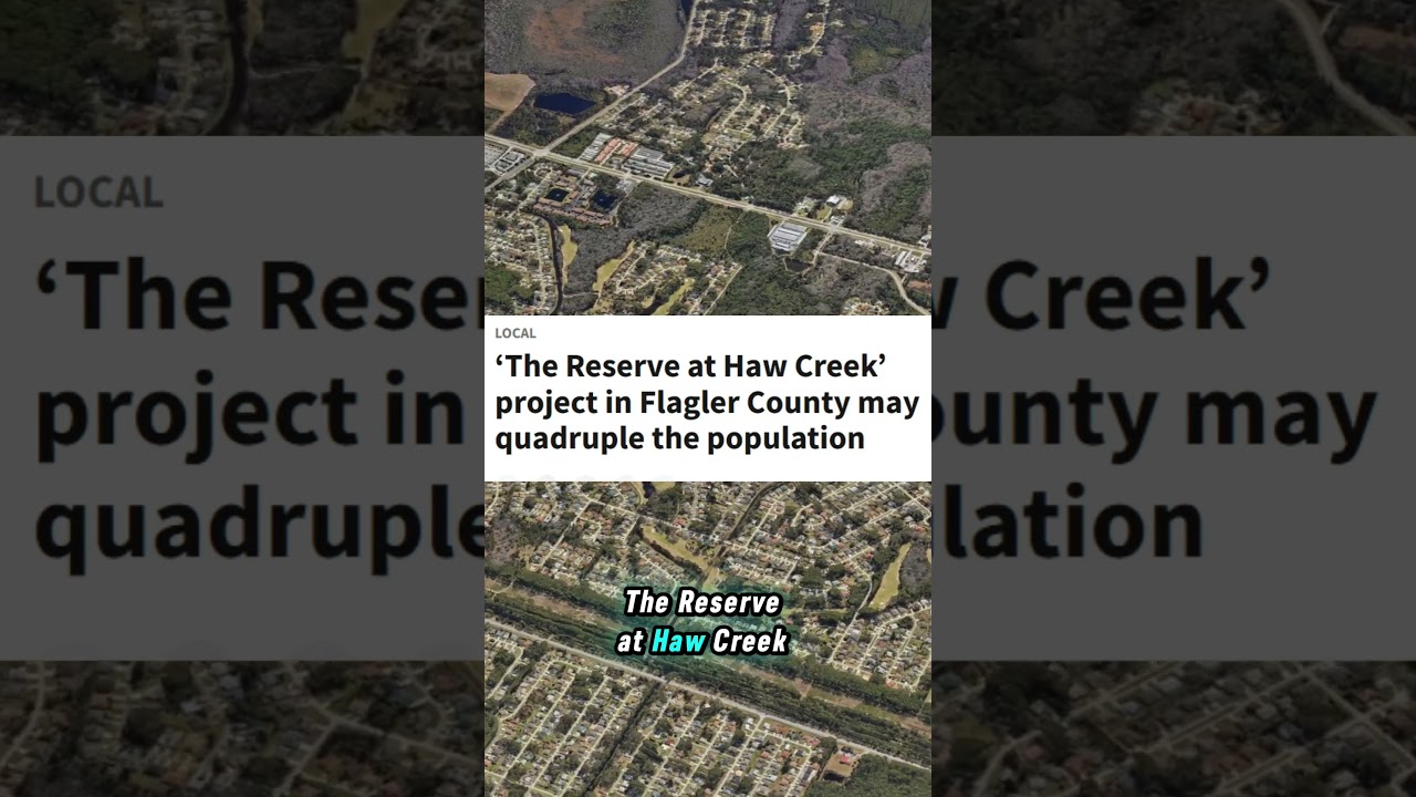 Bunnell, Florida says "NO" to massive development 