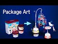 ハーゲンダッツの空箱で工作しました!Made of Häagen-Dazs package