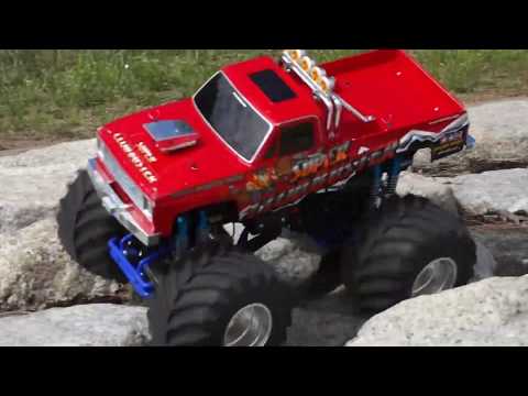 TAMIYA SUPER CLOD BUSTER Aluminium shocks Test スーパークラッド