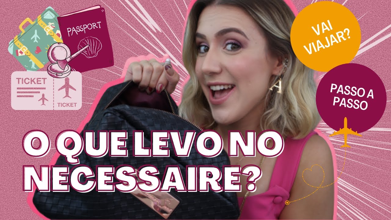 O que não pode faltar no Necessaire de Maquiagem? | Tutorial completo de uma make básica para o dia