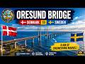 Øresund Bridge | Denmark 🇩🇰 to Sweden 🇸🇪 | Amazing Engineering Marvel #shorts #denmark #sweden