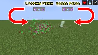 Turning Splash Potion Into Lingering Potion