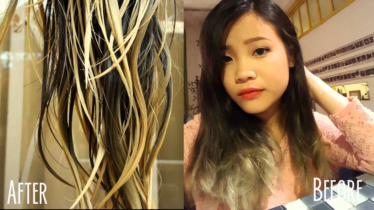 Khử màu tóc bằng công thức làm ngay tại nhà | AshleyVan | Sambeauty