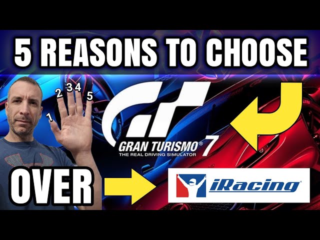 5 Reasons to Choose GT7 (PSVR2) over iRacing for Your Sim Racing Fix class=