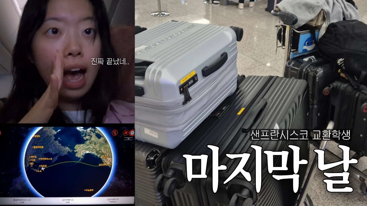 ep.15 | 샌프란시스코 교환학생 마지막 이틀 | SFSU