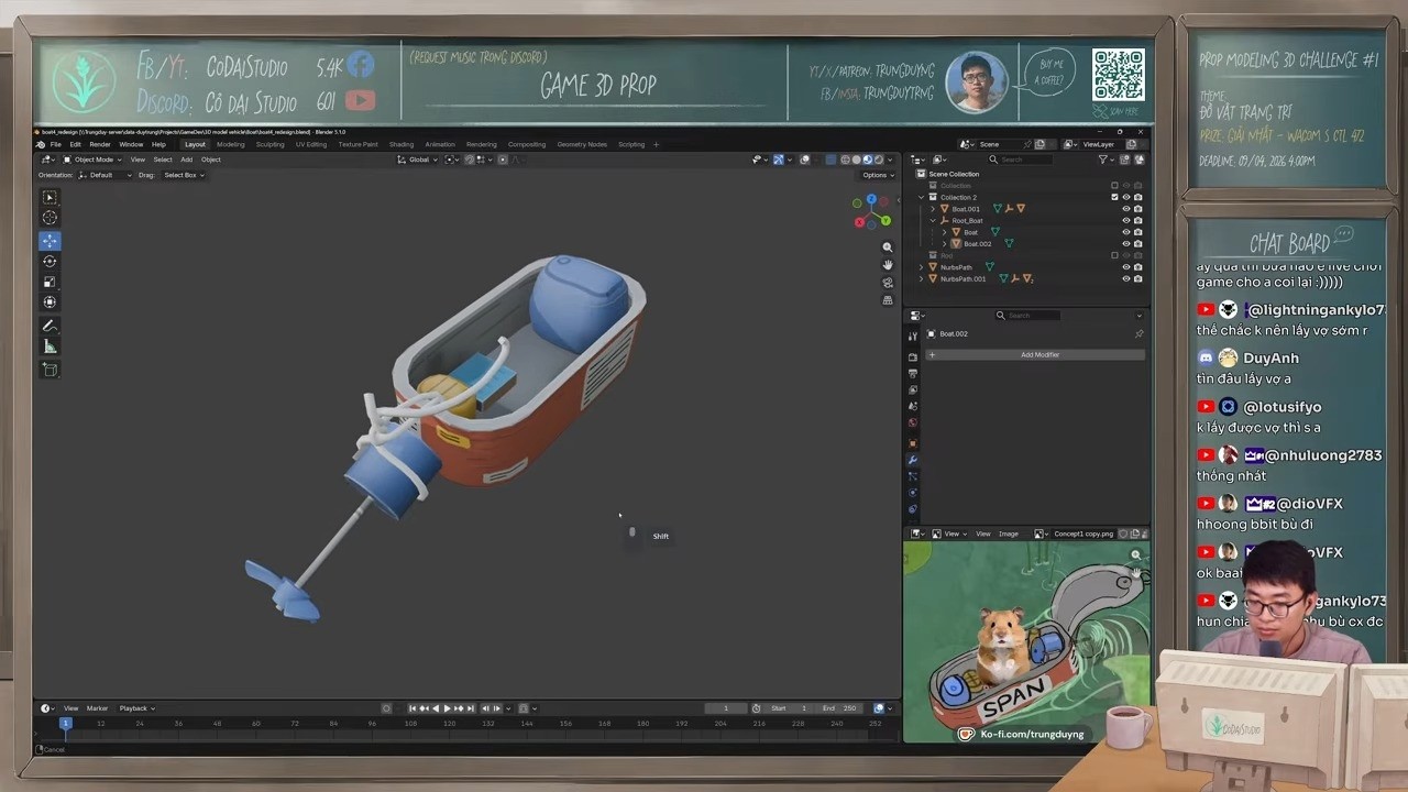 chilling and working | game dev journey - YouTube